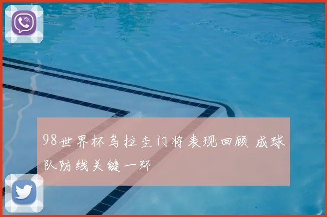 98世界杯乌拉圭门将表现回顾 成球队防线关键一环